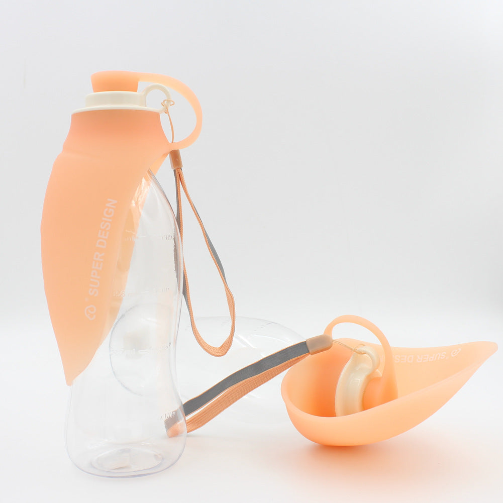 Leak-Proof Pet Water Bottle & Feeder