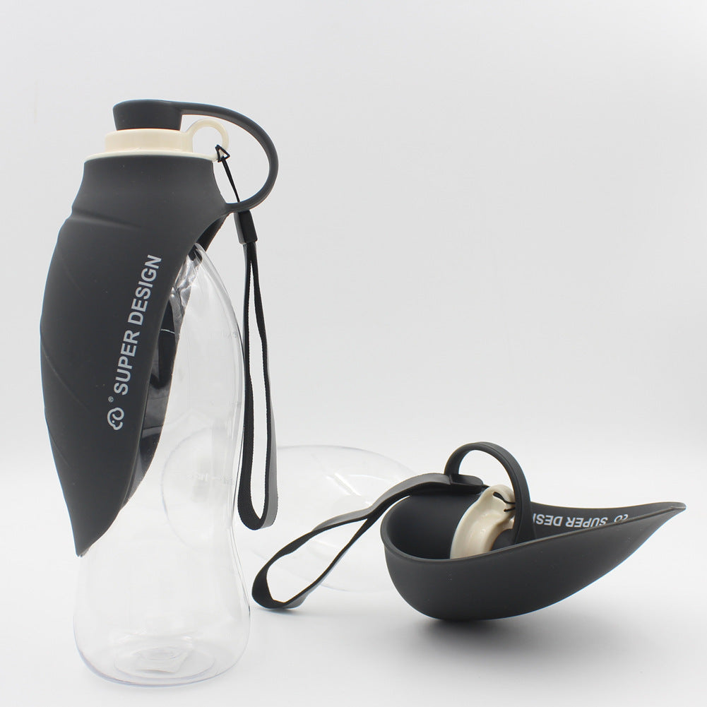 Leak-Proof Pet Water Bottle & Feeder