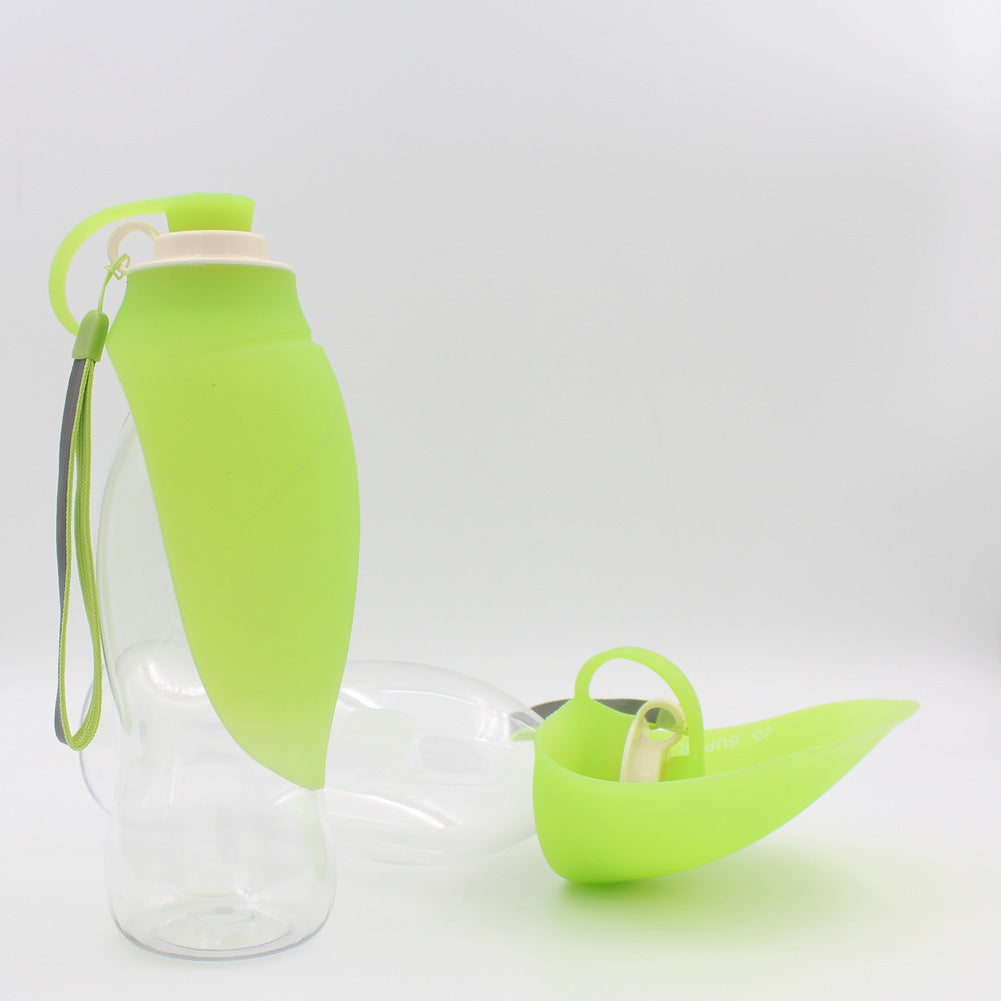 Leak-Proof Pet Water Bottle & Feeder